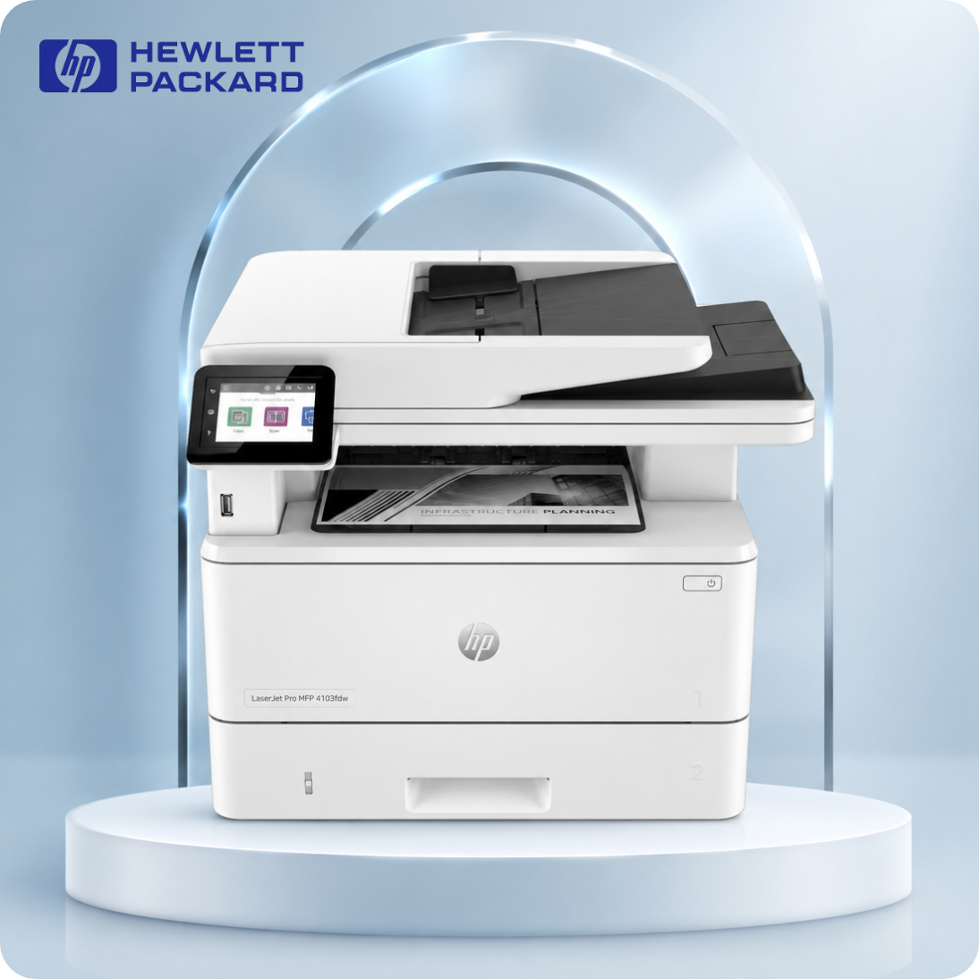 HP MFP 4103FDW A4흑백레이저복합기